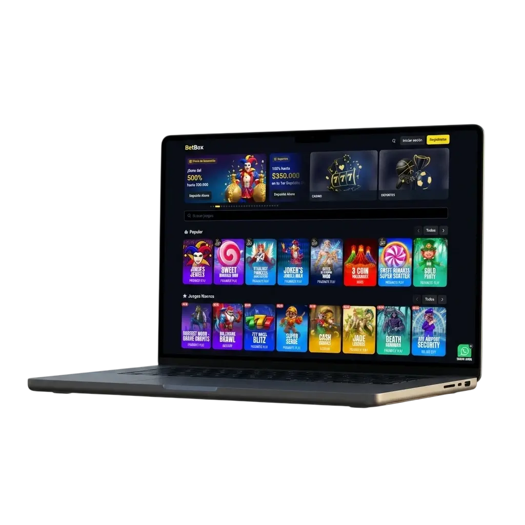 Betbox Argentina: plataforma de casino y apuestas deportivas con bono de hasta ARS 2.500.000 y 75 giros gratis