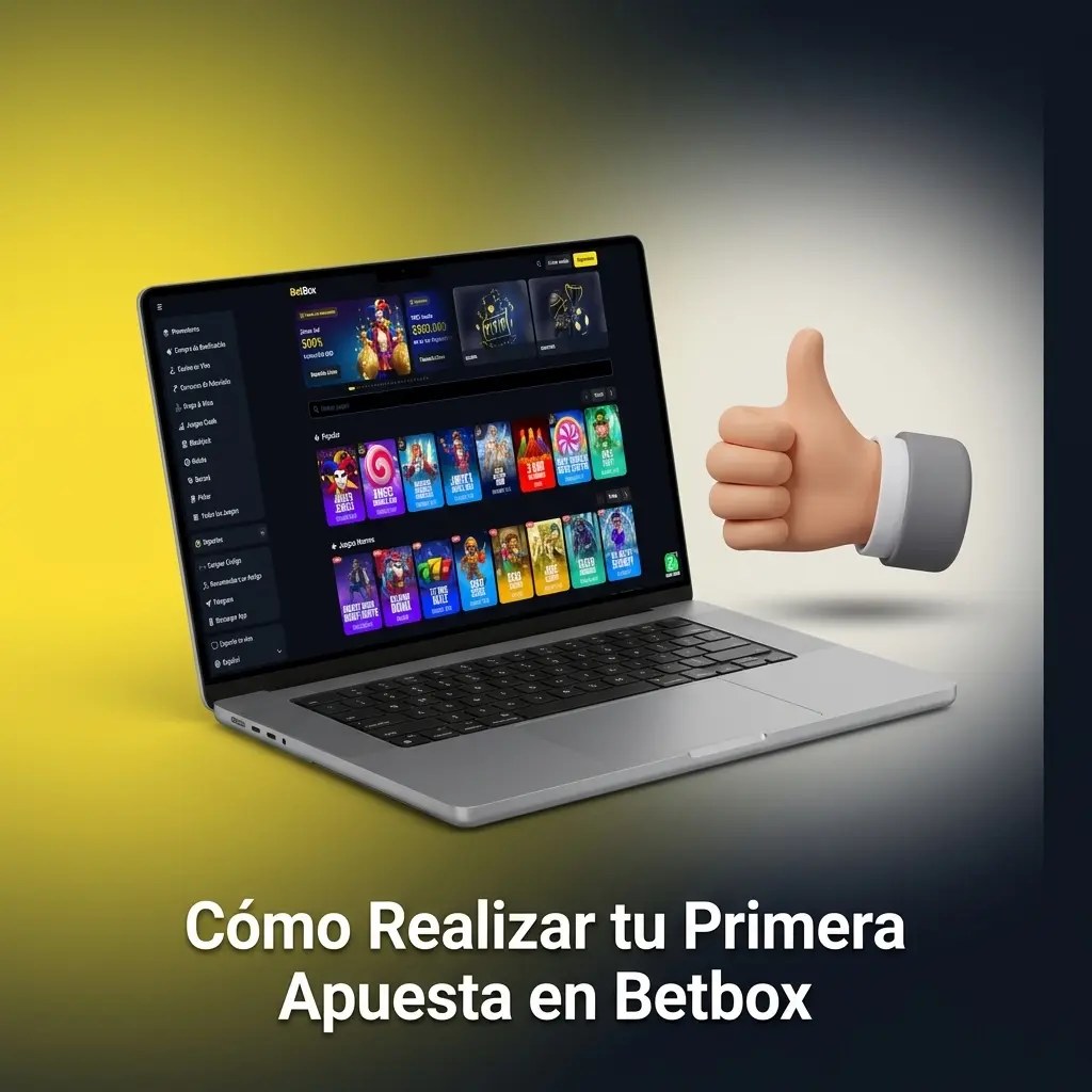 Guía paso a paso para realizar tu primera apuesta en Betbox con depósito y selección de mercados deportivos