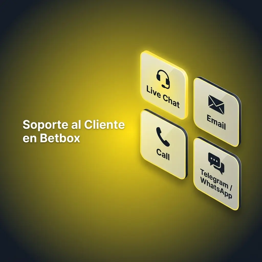 Soporte al cliente de Betbox: chat en vivo y correo electrónico con respuesta rápida garantizada