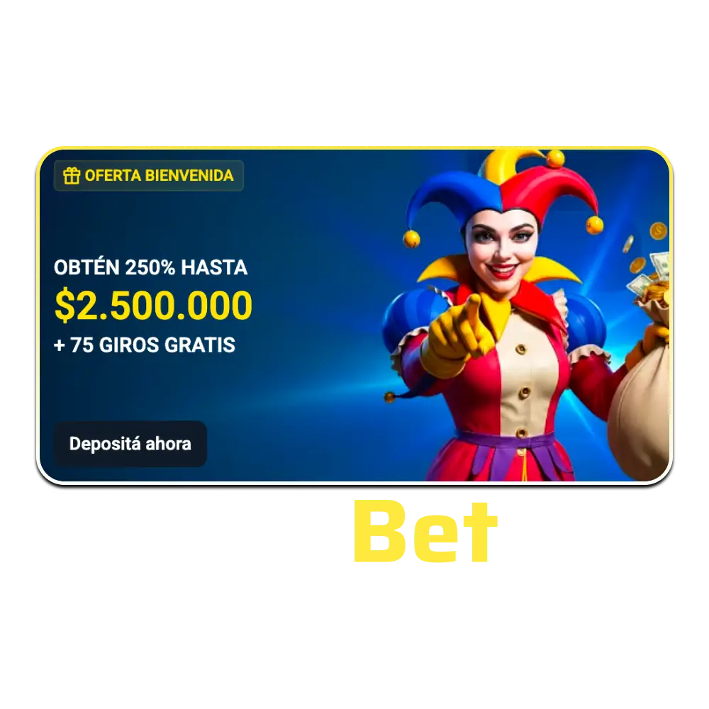 Aprovechá el paquete de bienvenida de hasta ARS 2.500.000 y 75 giros gratis para slots en BetBox Argentina.