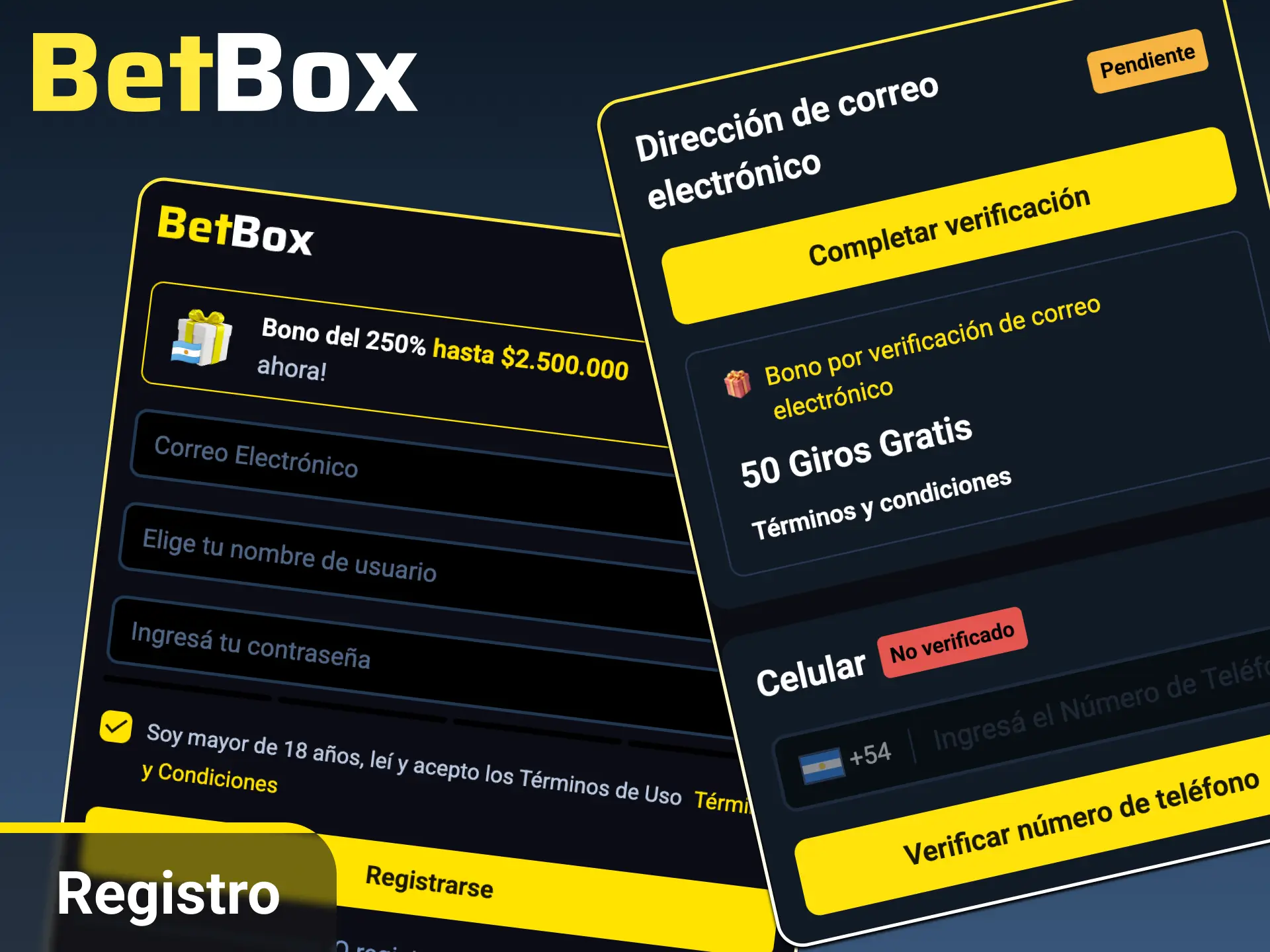 Seguí la guía de registro paso a paso para crear tu usuario y acceder de inmediato al catálogo de juegos en BetBox Argentina.