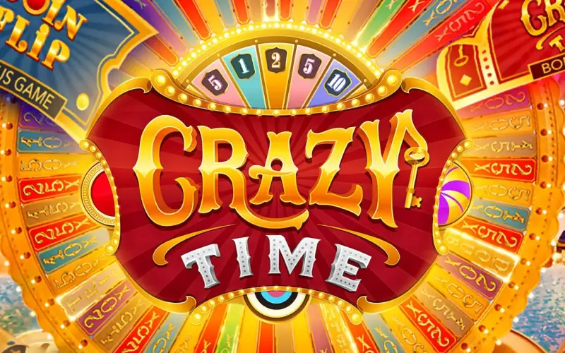 Poné a prueba tu suerte con la rueda interactiva y los multiplicadores gigantes de Crazy Time en BetBox Argentina.
