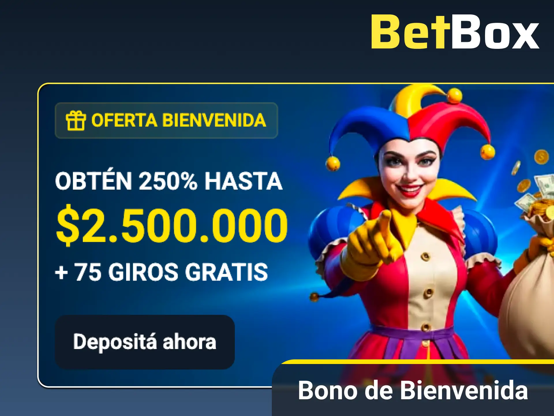 Activá el bono de bienvenida exclusivo para apostar en los mejores partidos de fútbol en BetBox Argentina.